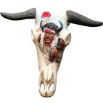 K&uuml;hlschrank- oder Magnetbrett-Magnet 'Bull Paint'