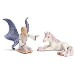 Lindariel mit Einhornfohlen, Schleich
