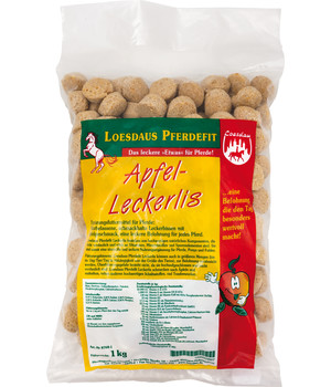 Apfel-Leckerli, 3 kg, Loesdaus Pferdefit