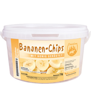 Bananen-Chips (4kg), Loesdaus Pferdefit