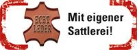 Mit eigener Sattlerei