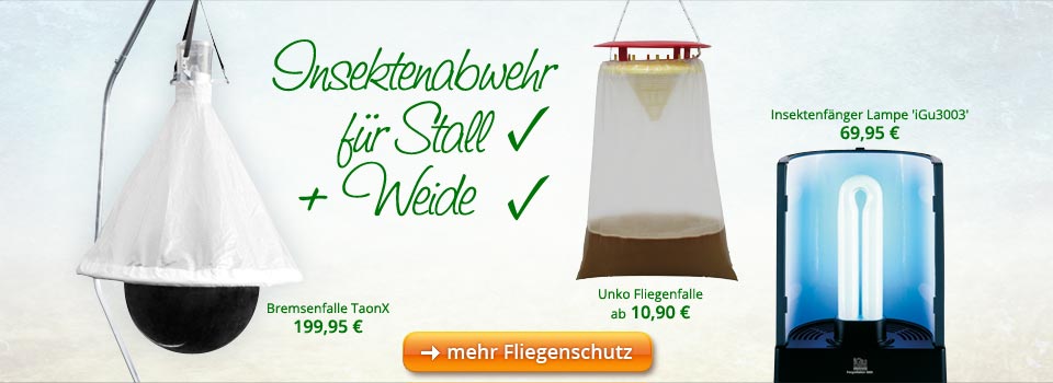 Insektenabwehr f�r Stall + Weide