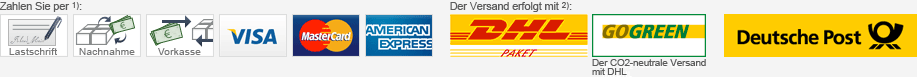 Versand- & Zahlungsarten