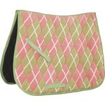 Karierte Fleece-Schabracke 'Limerick'.
