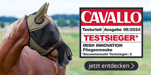 TESTSIEGER CAVALLO 06/2024: IRISH INNOVATION Fliegenmaske